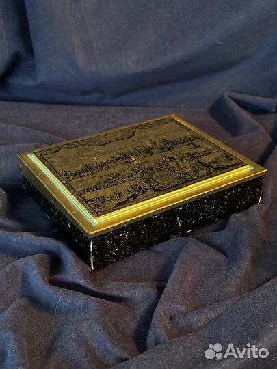 Шкатулка ваза Сердце винтаж антиквариат