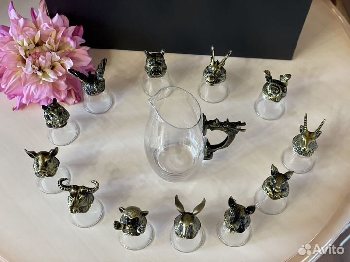 Рюмки/стопки перевертыши 12 штук