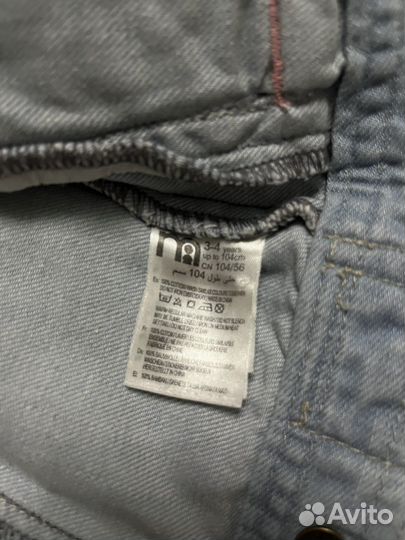 Джинсовая куртка (джинсовка) для девочки 98 104