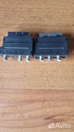 Переходник скарт на тюльпаны 3RCA