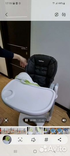 Кресло для кормления peg perego tatamia
