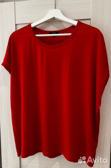 Футболка лиоцелл оверсайз Massimo Dutti