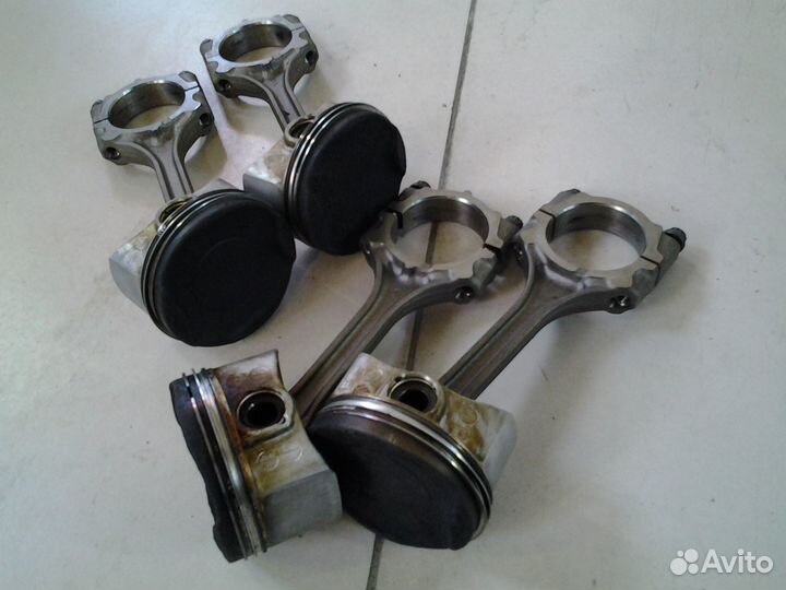 Тойота раф-4. 2013г. 2,0л. Шатун с поршнем в сборе