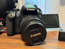 Зеркальный фотоаппарат canon eos 650d