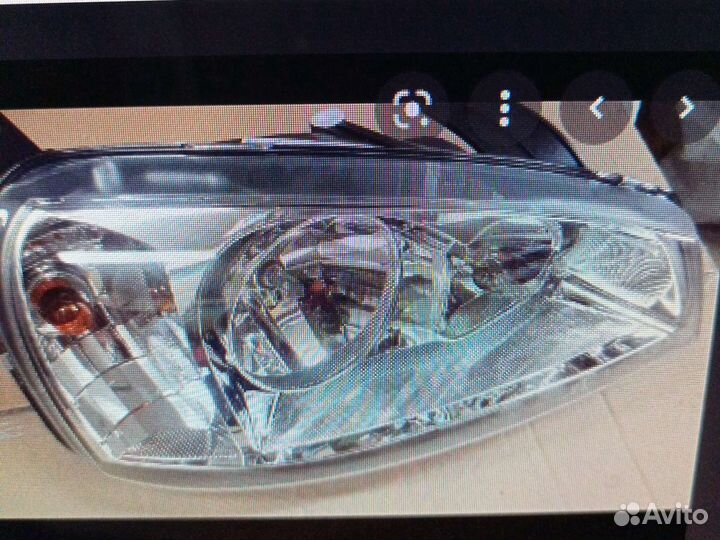 Передние фары калина 1