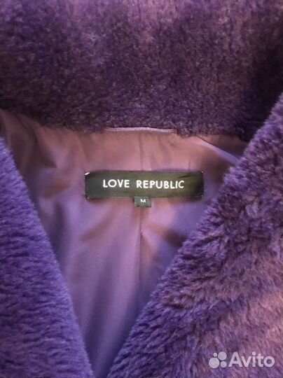 Шуба из эко меха love republic