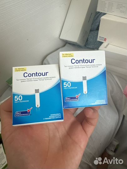 Тест полоски contour