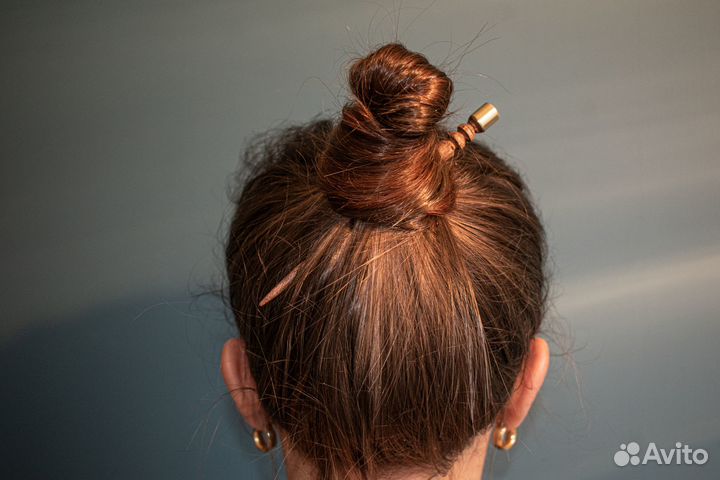 Заколка-шпилька ручной работы №1