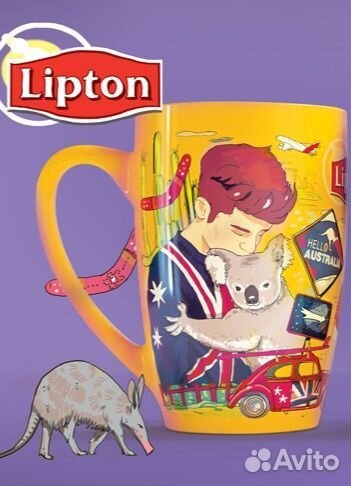 Кружка Lipton Австралия новая