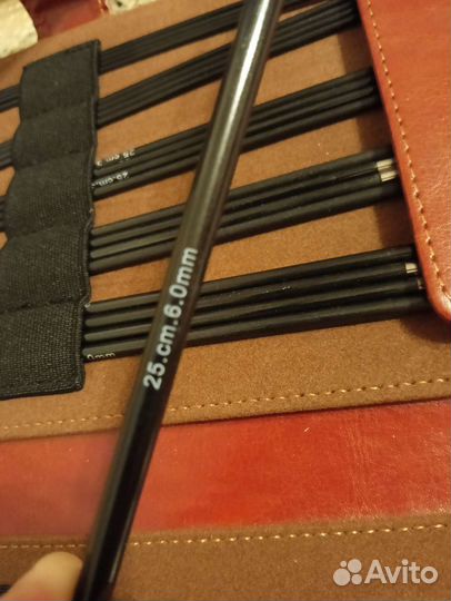 Комплект вязальных спиц