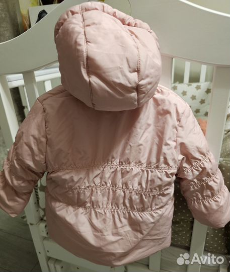 Демисезонная куртка на девочку р.74