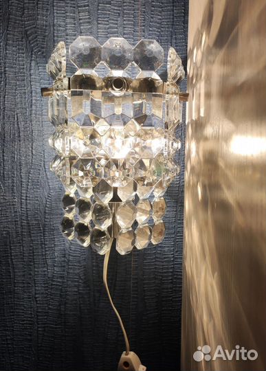 Люстра хрустальная СССР