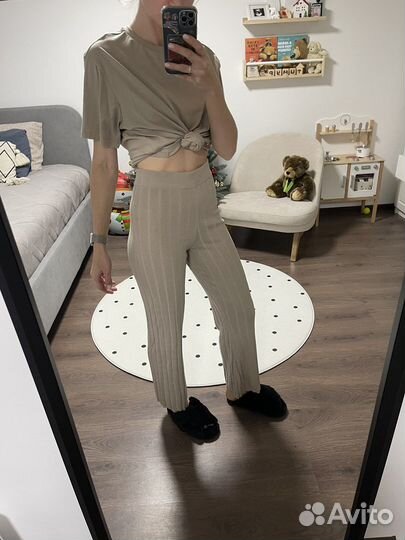 Трикотажные брюки hm premium