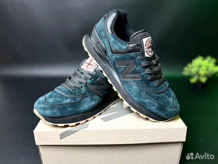 Кроссовки New Balance 574 Stone Island