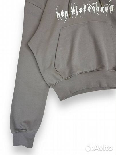 Худи Han Kjobenhavn Logo Hoodie Grey