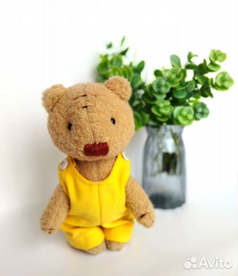 Мягкая игрушка мишка ручной работы