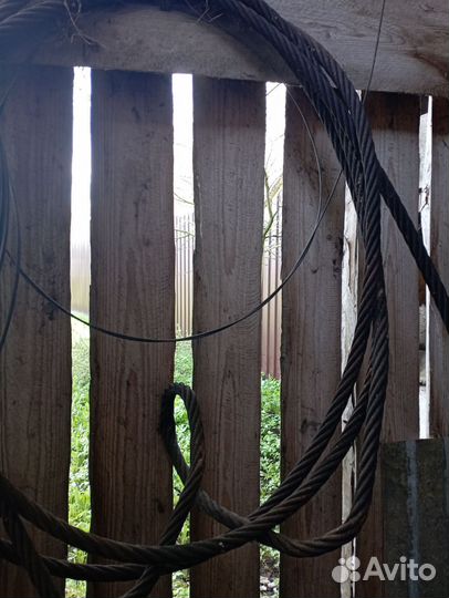 Трос стальной буксировочный