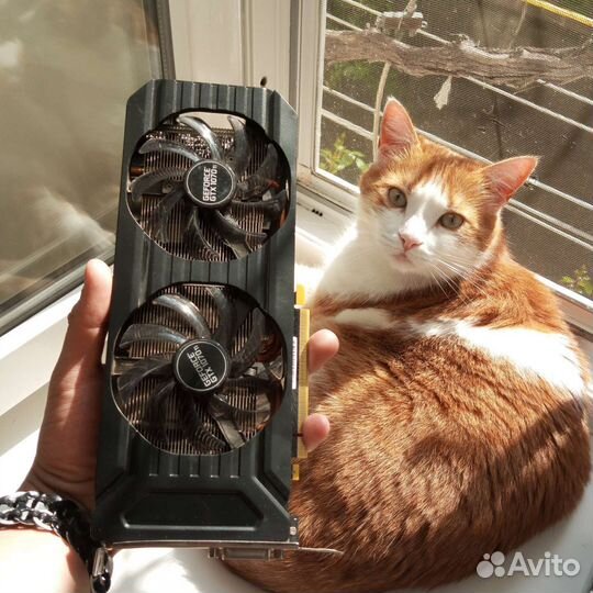 Втдеокарта gtx 1070 ti 8gb palit