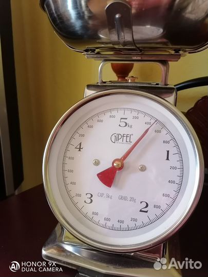 Весы кухонные механические