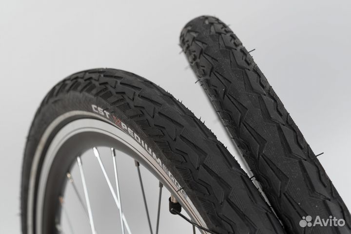 Колёса для дорожного 1 ск, ножной тормоз, 28х1.75