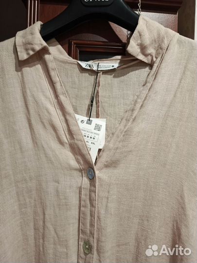 Летнее платье zara миди