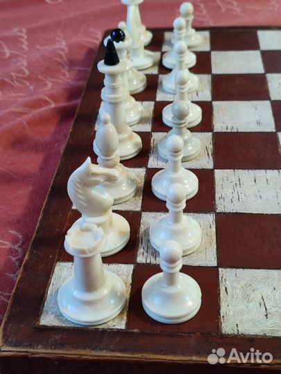 Шахматы карболитовые,40на40см,ссср
