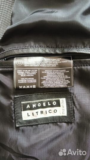 Кожаный плащ Angelo Litrico новый размер L