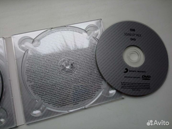 HIM 2 CD + DVD sound pack Sony music EU edition