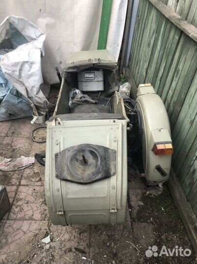 Коляска на мотоцикл урал