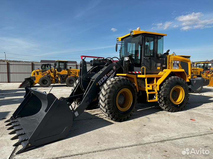 Фронтальный погрузчик HZM XC36D, 2023