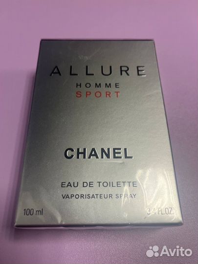 Chanel allure homme sport франция оригинал честно