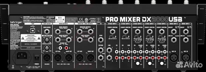 Микшерный пульт Behringer DX2000USB