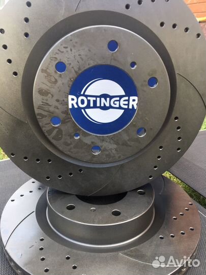 Тормозной диск rotinger Ротингер на все авто