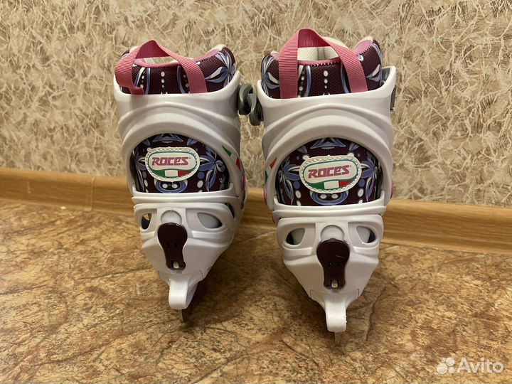 Коньки раздвижные 30-35 roces yuma