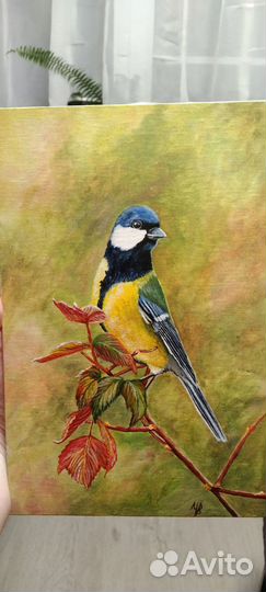 Картина,акрил, холст на картоне