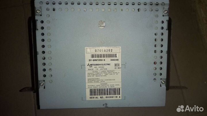 Магнитола Mitsubishi Pagero 4