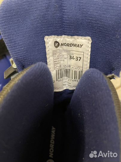 Коньки раздвижные 34 37