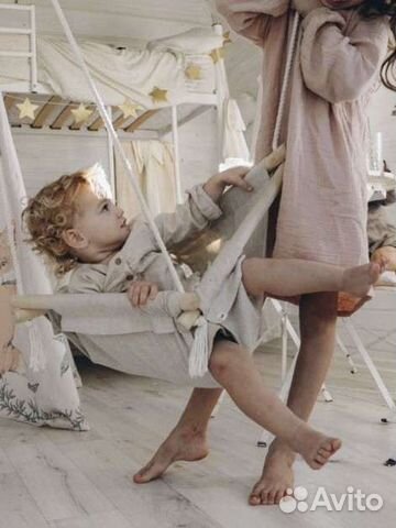 Детские подвесные качели для дома