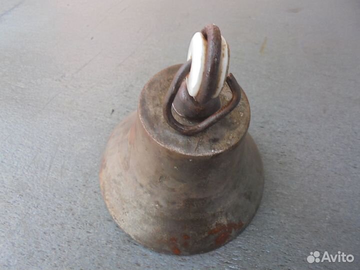 Старин колокол Д12 см вес 840 г Элект колок-звон