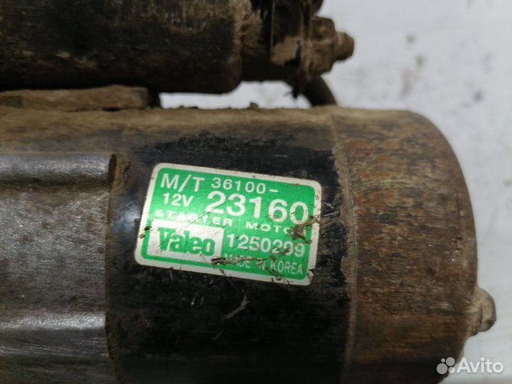 Стартер Hyundai Sonata 4 EF 2.0 G4GC 2006