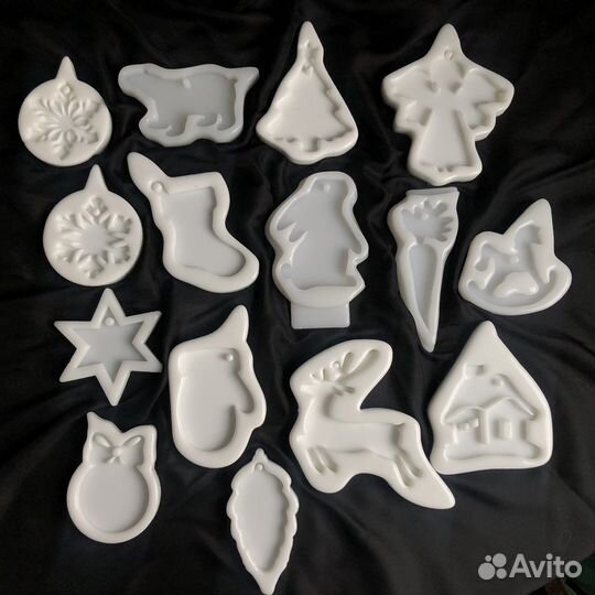 Елочные игрушки ручной работы