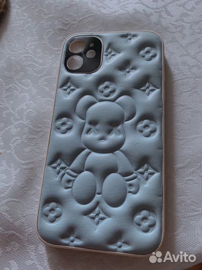 Чехол мягкий Louis Vuitton на айфон 11, 12