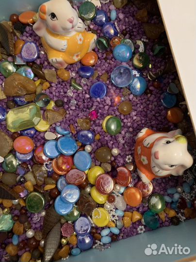 Сенсорная коробка. Ящик для игрушек