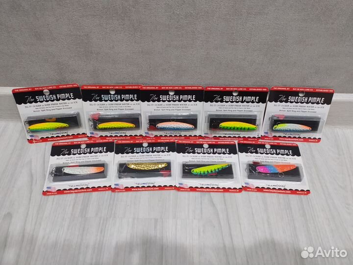 Блесна Шведский Прыщ 60мм