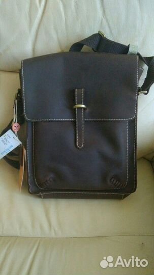 Сумка мужская из натуральной кожи