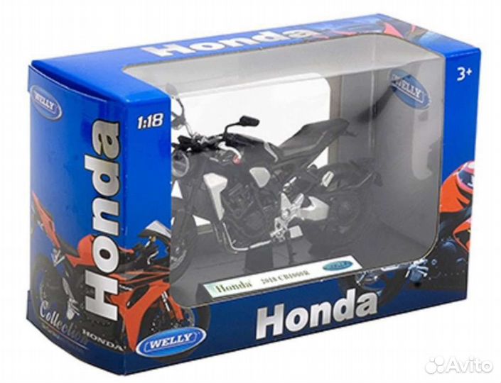 Модель мотоцикла Honda CB1000R 1:18