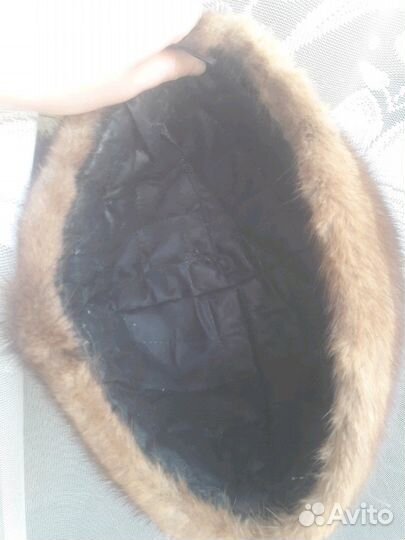 Шапка норковая