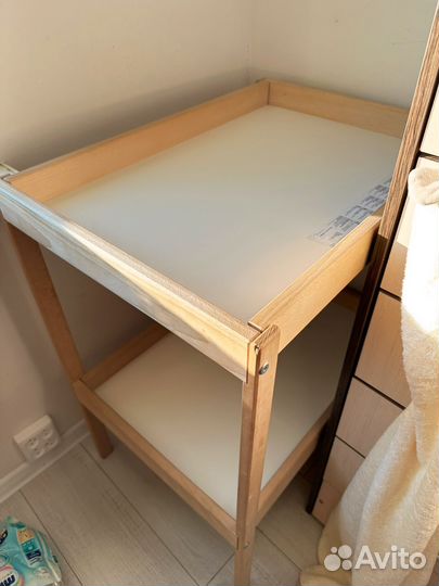 Пеленальный столик IKEA с матрасом