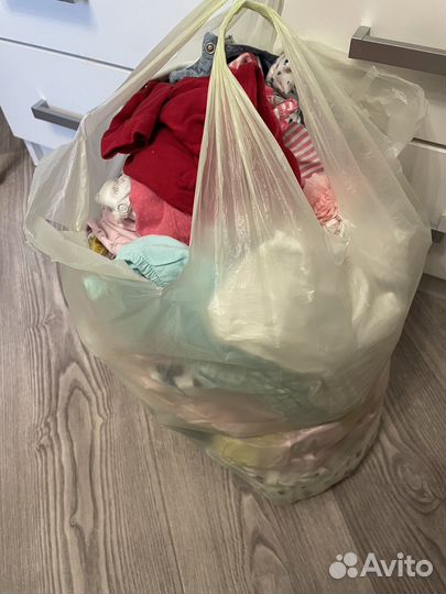 Пакет с вещами с рождения до 6 месяцев лето-осень
