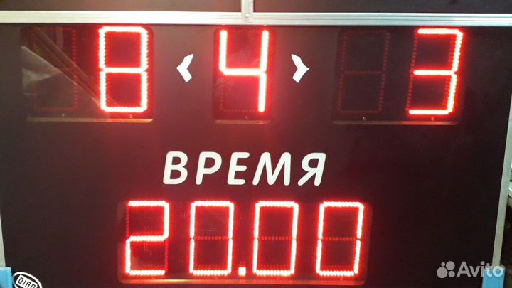 Электронное табло для хоккея,футбола и т.д